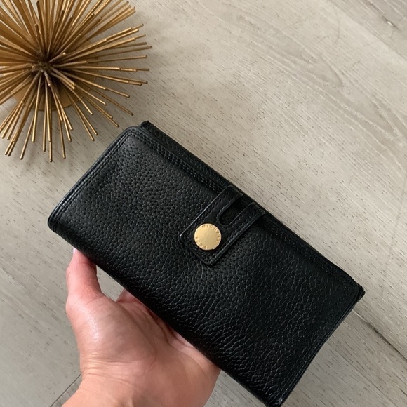 Michael‎ Kors black wallet gold hardware leather - Picture 10 of 10